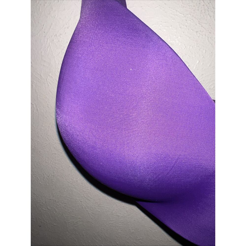 Victoria’s Secret Lightly Lined Adjustable Strap Wireless Purple 36DDD - Picture 4 of 13